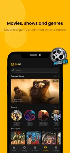cricify-tv-apk-download Movies and shows